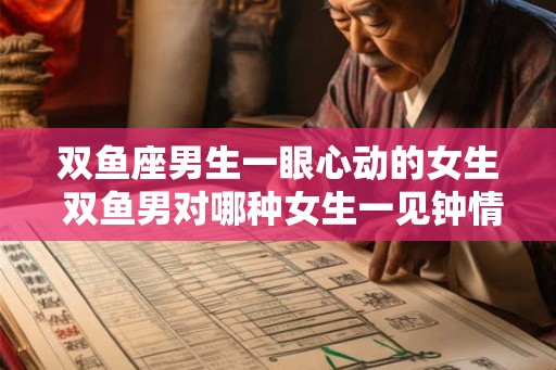 双鱼座男生一眼心动的女生 双鱼男对哪种女生一见钟情