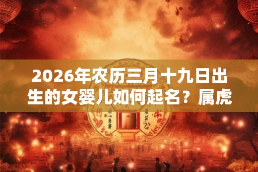 2026年农历三月十九日出生的女婴儿如何起名？属虎女宝宝名字精选