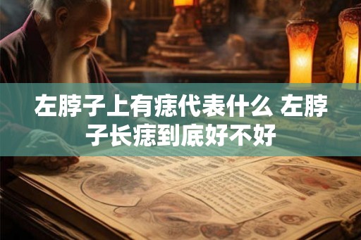 左脖子上有痣代表什么 左脖子长痣到底好不好
