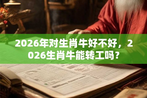 2026年对生肖牛好不好,2026生肖牛能转工吗? 2026年对生肖牛好不好,2026生肖牛能转工吗?