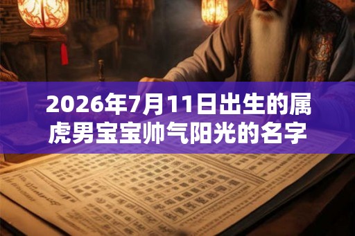 2026年7月11日出生的属虎男宝宝帅气阳光的名字
