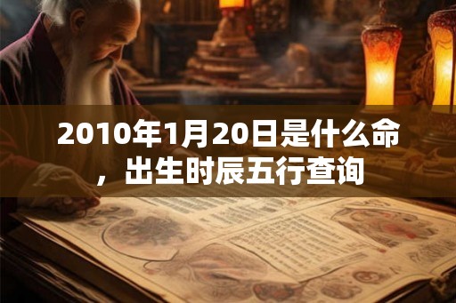 2010年1月20日是什么命，出生时辰五行查询
