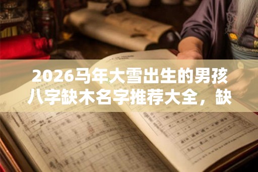 2026马年大雪出生的男孩八字缺木名字推荐大全,缺木的危害 2026马年大雪出生的男孩八字缺木名字推荐大全,缺木的危害