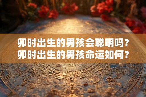 卯时出生的男孩会聪明吗？卯时出生的男孩命运如何？