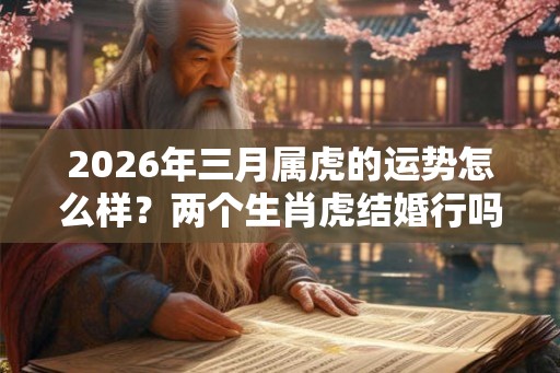 2026年三月属虎的运势怎么样？两个生肖虎结婚行吗？