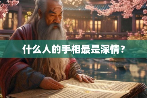 什么人的手相最是深情？