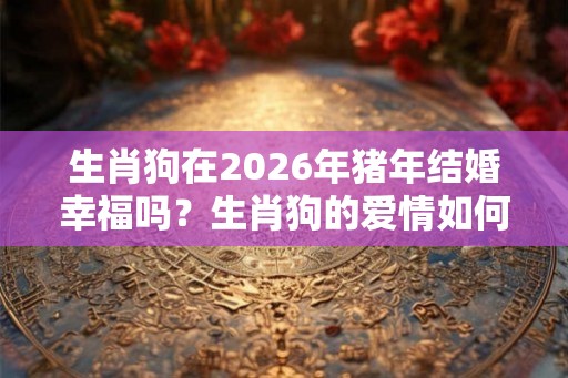 生肖狗在2026年猪年结婚幸福吗？生肖狗的爱情如何？