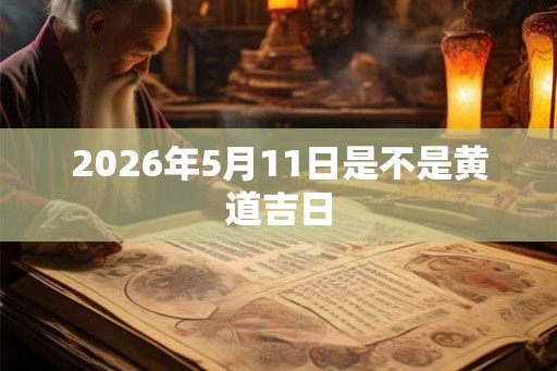 2026年5月11日是不是黄道吉日