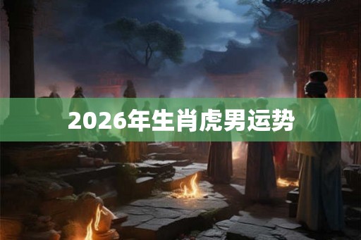 2026年生肖虎男运势