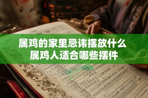 属鸡的家里忌讳摆放什么 属鸡人适合哪些摆件