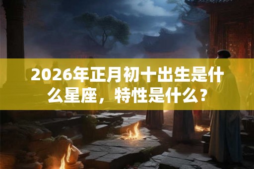 2026年正月初十出生是什么星座,特性是什么? 2026年正月初十出生是什么星座,特性是什么?