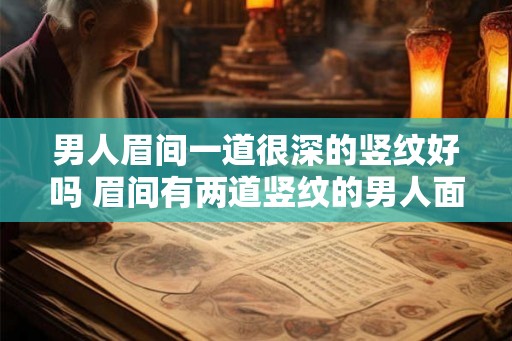 男人眉间一道很深的竖纹好吗 眉间有两道竖纹的男人面相 男人眉间一道很深的竖纹好吗 眉间有两道竖纹的男人面相