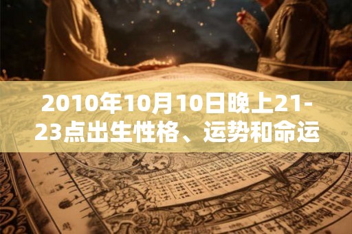 2010年10月10日晚上21-23点出生性格、运势和命运