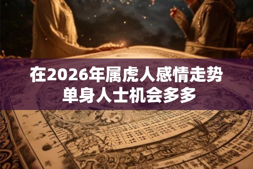在2026年属虎人感情走势 单身人士机会多多