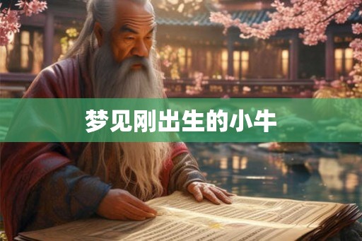 梦见刚出生的小牛