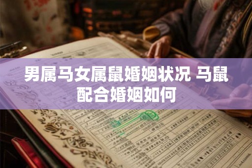 男属马女属鼠婚姻状况 马鼠配合婚姻如何 男属马女属鼠婚姻状况 马鼠配合婚姻如何