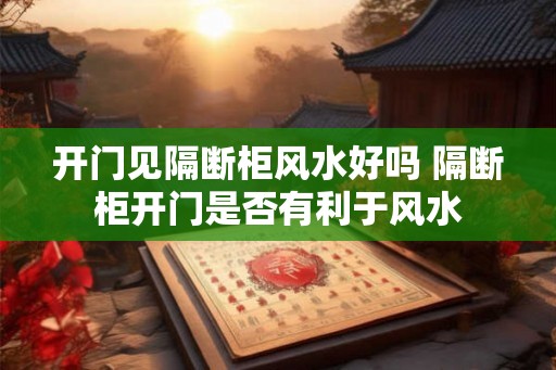 开门见隔断柜风水好吗 隔断柜开门是否有利于风水