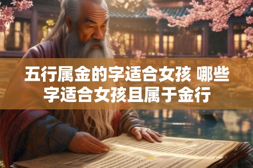 五行属金的字适合女孩 哪些字适合女孩且属于金行