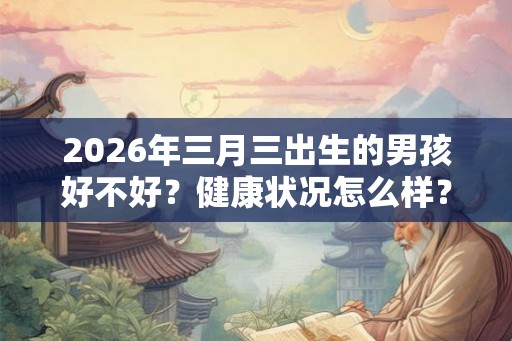 2026年三月三出生的男孩好不好?健康状况怎么样? 2026年三月三出生的男孩好不好?健康状况怎么样?