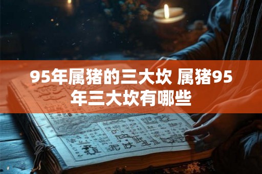 95年属猪的三大坎 属猪95年三大坎有哪些