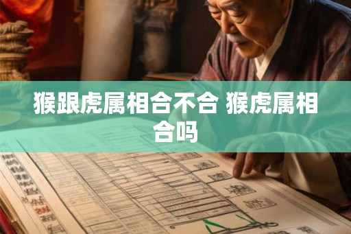 猴跟虎属相合不合 猴虎属相合吗