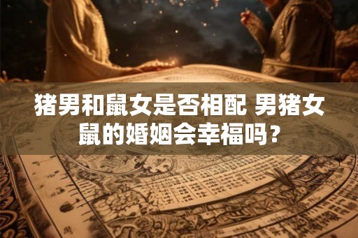 猪男和鼠女是否相配 男猪女鼠的婚姻会幸福吗？