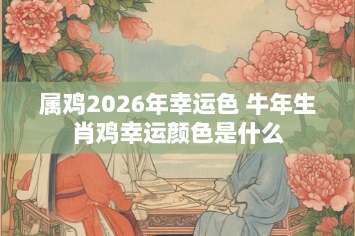 属鸡2026年幸运色 牛年生肖鸡幸运颜色是什么 属鸡2026年幸运色 牛年生肖鸡幸运颜色是什么