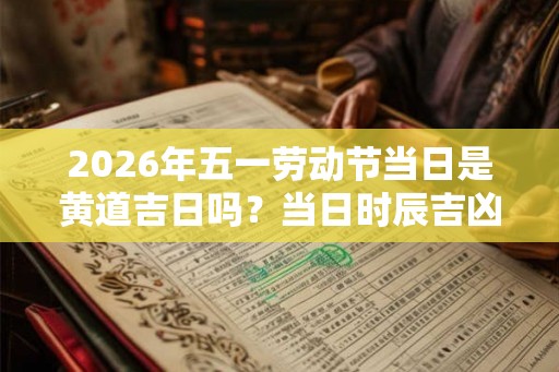 2026年五一劳动节当日是黄道吉日吗？当日时辰吉凶查询