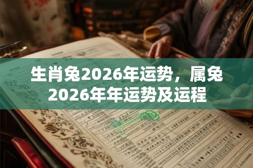 生肖兔2026年运势，属兔2026年年运势及运程