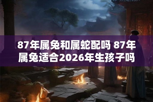 87年属兔和属蛇配吗 87年属兔适合2026年生孩子吗 87年属兔和属蛇配吗 87年属兔适合2026年生孩子吗