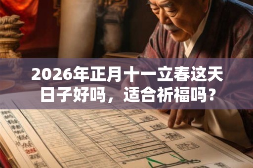 2026年正月十一立春这天日子好吗，适合祈福吗？