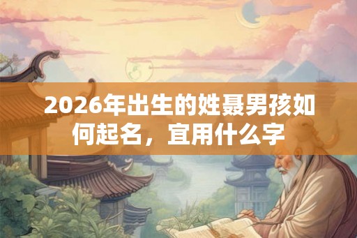 2026年出生的姓聂男孩如何起名，宜用什么字