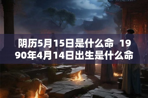 阴历5月15日是什么命  1990年4月14日出生是什么命
