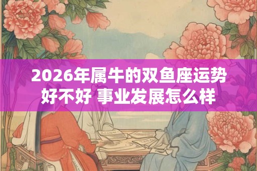 2026年属牛的双鱼座运势好不好 事业发展怎么样