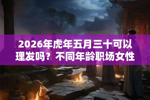 2026年虎年五月三十可以理发吗？不同年龄职场女性发型