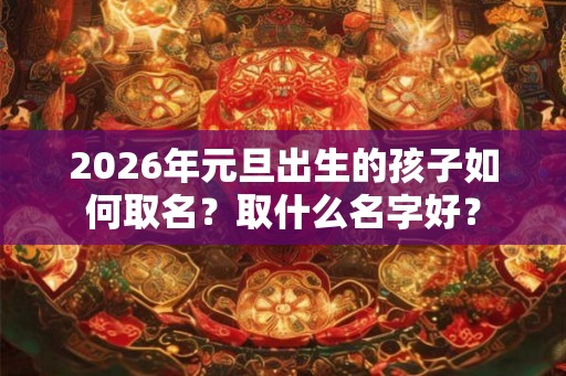 2026年元旦出生的孩子如何取名？取什么名字好？