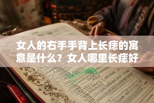 女人的右手手背上长痣的寓意是什么？女人哪里长痣好？