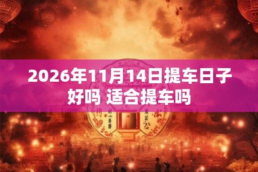2026年11月14日提车日子好吗 适合提车吗