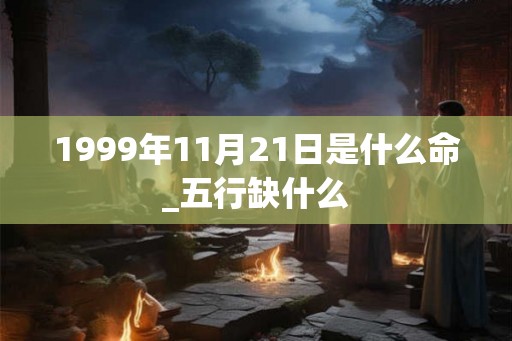 1999年11月21日是什么命_五行缺什么