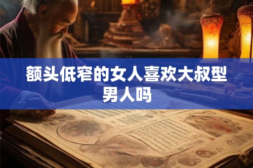 额头低窄的女人喜欢大叔型男人吗