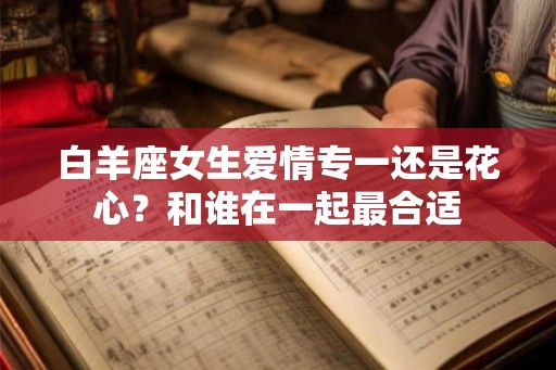 白羊座女生爱情专一还是花心?和谁在一起最合适 白羊座女生爱情专一还是花心?和谁在一起最合适