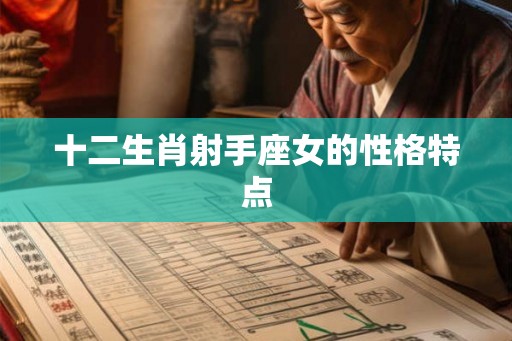 十二生肖射手座女的性格特点