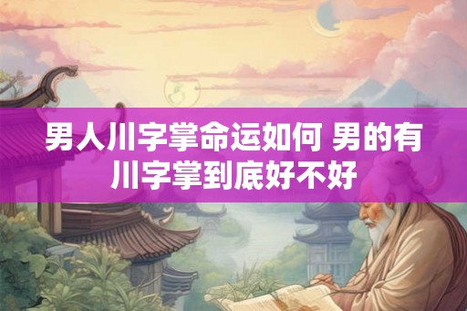 男人川字掌命运如何 男的有川字掌到底好不好