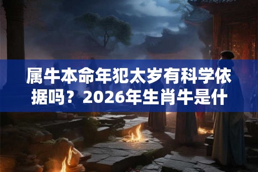 属牛本命年犯太岁有科学依据吗?2026年生肖牛是什么命? 属牛本命年犯太岁有科学依据吗?2026年生肖牛是什么命?