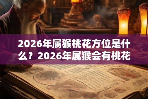 2026年属猴桃花方位是什么？2026年属猴会有桃花运吗？
