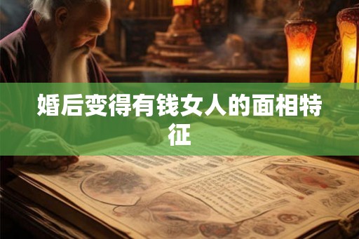 婚后变得有钱女人的面相特征