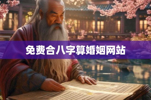 免费合八字算婚姻网站