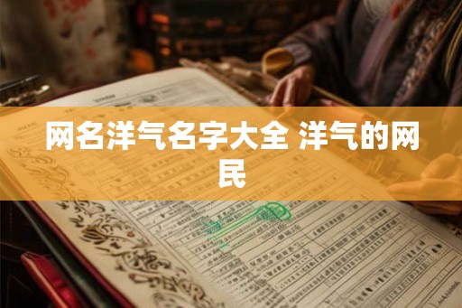 网名洋气名字大全 洋气的网民 网名洋气名字大全 洋气的网民