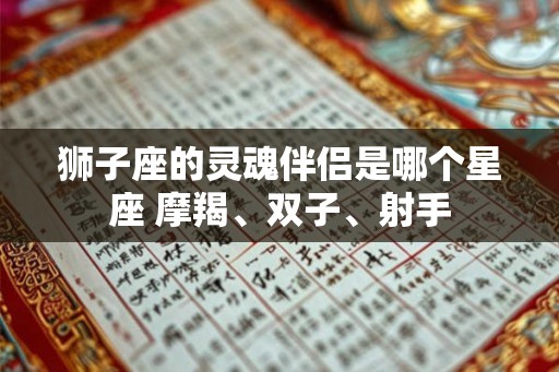 狮子座的灵魂伴侣是哪个星座 摩羯、双子、射手 狮子座的灵魂伴侣是哪个星座 摩羯、双子、射手