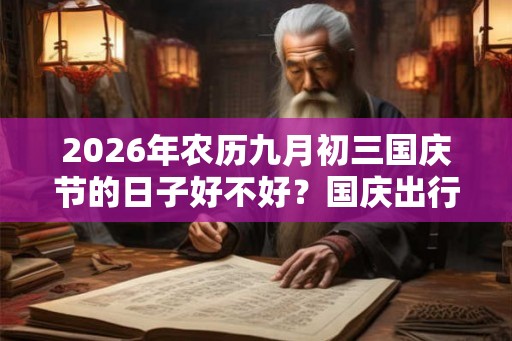 2026年农历九月初三国庆节的日子好不好？国庆出行好吗？